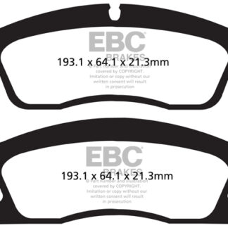 DPX2136 EBC Ultimax Front Pads Caliper-ATE DODGE (USA)