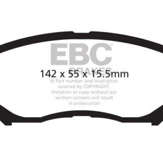 DPX2134 EBC Ultimax Front Pads Caliper-NA MAZDA