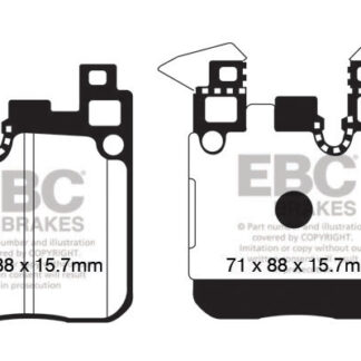 DPX2133 EBC Ultimax Rear Pads Caliper-Brembo BMW