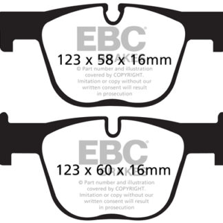 DPX2131 EBC Ultimax Rear Pads Caliper-ATE BMW