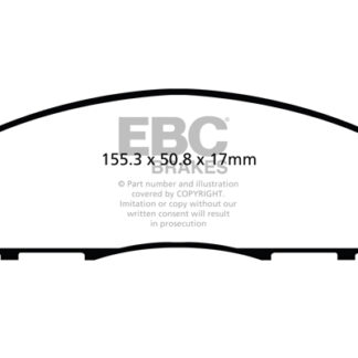 DPX2122 EBC Ultimax Front Pads Caliper-NA NISSAN