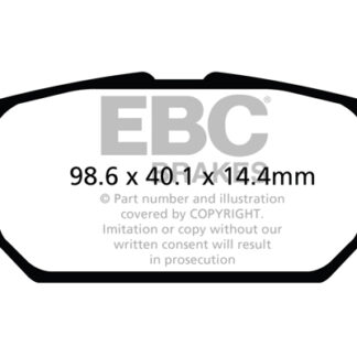 DPX2120 EBC Ultimax Rear Pads Caliper-NA SUZUKI