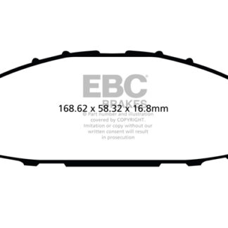 DPX2116 EBC Ultimax Front Pads Caliper-NA NISSAN COMMERCIAL