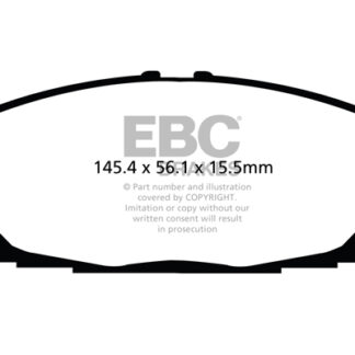 DPX2114 EBC Ultimax Front Pads Caliper-NA TOYOTA COMMERCIAL