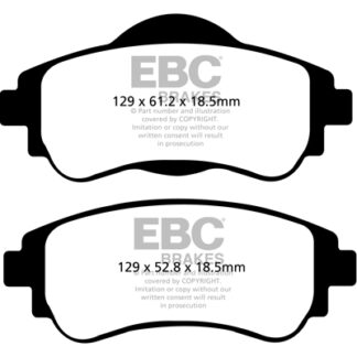 DPX2109 EBC Ultimax Front Pads Caliper-NA CITROEN