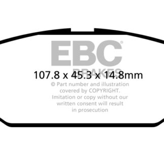 DPX2104 EBC Ultimax Front Pads Caliper-NA SUZUKI