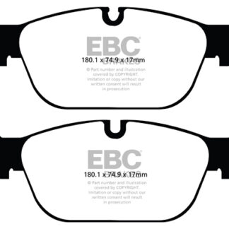 DPX2092 EBC Ultimax Front Pads Caliper-ATE CITROEN
