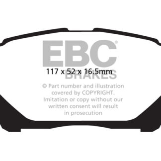 DPX2061 EBC Ultimax Front Pads Caliper-NA ASTON MARTIN