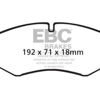 DPX2060 EBC Ultimax Front Pads Caliper-TRW LAND ROVER