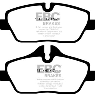 DPX2056 EBC Ultimax Front Pads Caliper-TRW MINI