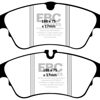 DPX2055 EBC Ultimax Front Pads Caliper-TRW FORD