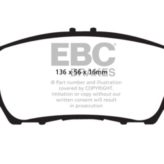 DPX2041 EBC Ultimax Front Pads Caliper-NA HONDA