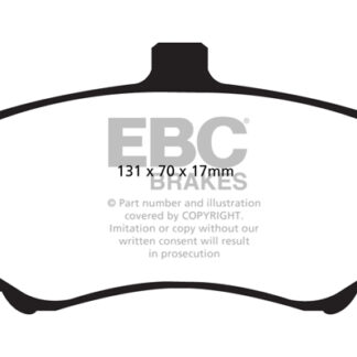DPX2028 EBC Ultimax Front Pads Caliper-NA HYUNDAI