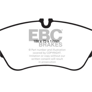 DPX2022 EBC Ultimax Front Pads Caliper-TRW AUDI