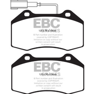 DPX2021 EBC Ultimax Front Pads Caliper-Brembo ABARTH