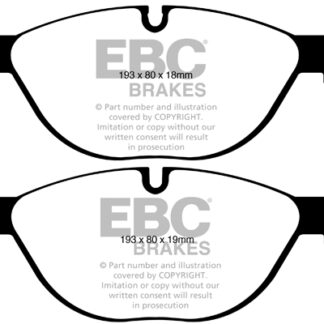 DPX2019 EBC Ultimax Front Pads Caliper-ATE BMW