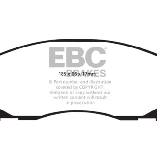 DPX2015 EBC Ultimax Front Pads Caliper-TRW OPEL