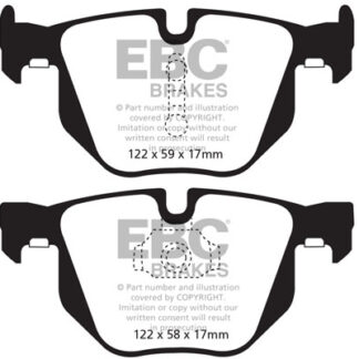 DPX2009 EBC Ultimax Rear Pads Caliper-ATE BMW