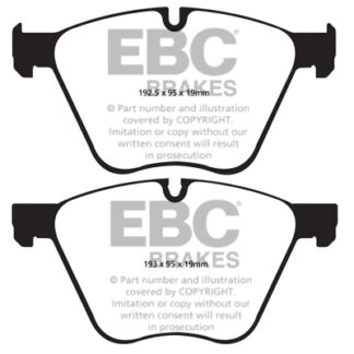 DPX2007 EBC Ultimax Front Pads Caliper-ATE BMW
