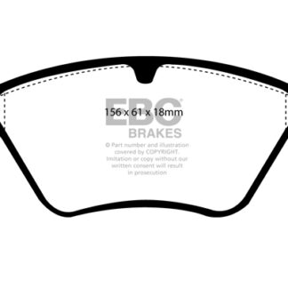 DP976 EBC Ultimax Front Pads Caliper-ATE OPEL