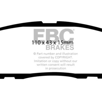DP974 EBC Ultimax Rear Pads Caliper-Akebono HOLDEN (Australia and New Zealand)