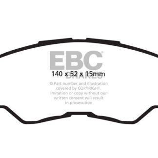 DPX2001 EBC Ultimax Front Pads Caliper-NA TOYOTA COMMERCIAL