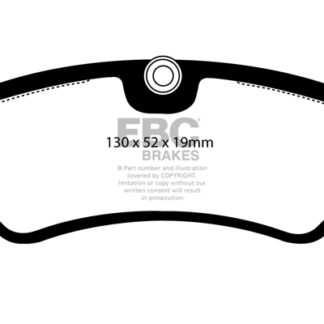 DP967 EBC Ultimax Front Pads Caliper-Girling/TRW VOLKSWAGEN COMMERCIAL