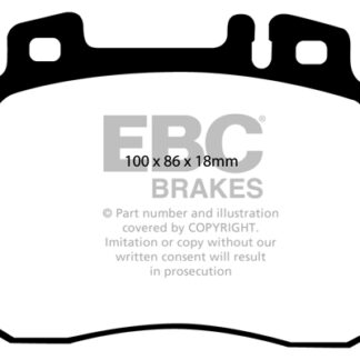 DP963 EBC Ultimax Front Pads Caliper-ATE MERCEDES-BENZ