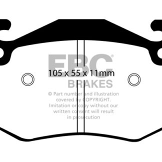 DP983 EBC Ultimax Rear Pads Caliper-Bendix RENAULT