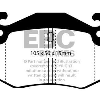 DP951 EBC Ultimax Rear Pads Caliper-Bendix RENAULT