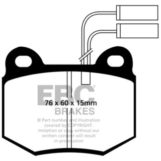 DP912 EBC Ultimax Front Pads Caliper-Brembo ALFA ROMEO