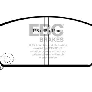 DP911 EBC Ultimax Front Pads Caliper-NA HONDA