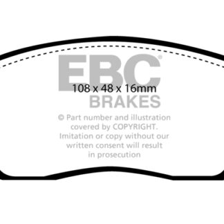 DP892 EBC Ultimax Front Pads Caliper-Sumitomo NISSAN
