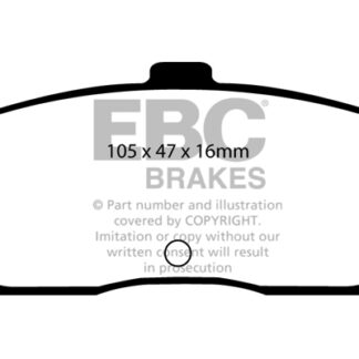 DP889 EBC Ultimax Rear Pads Caliper-NA NISSAN