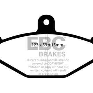 DP885 EBC Ultimax Rear Pads Caliper-Brembo RENAULT