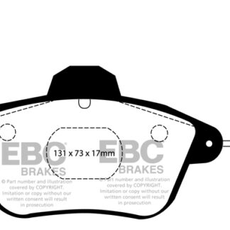 DP882 EBC Ultimax Front Pads Caliper-Bendix CITROEN