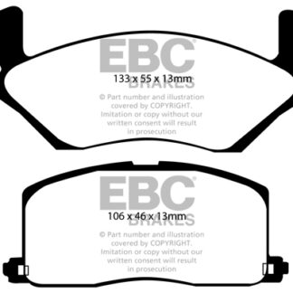 DP879 EBC Ultimax Front Pads Caliper-Sumitomo TOYOTA