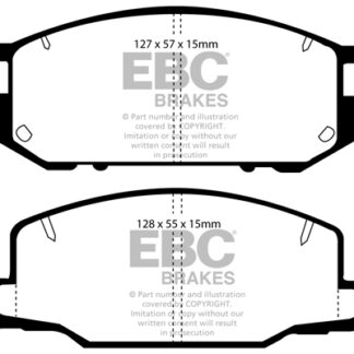 DP877 EBC Ultimax Front Pads Caliper-Akebono TOYOTA