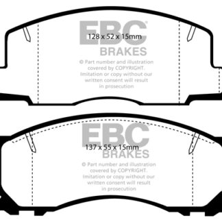 DP876 EBC Ultimax Front Pads Caliper-NA TOYOTA