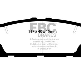 DP875 EBC Ultimax Rear Pads Caliper-NA LEXUS