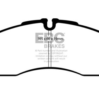 DP850 EBC Ultimax Front Pads Caliper-Brembo IVECO COMMERCIAL