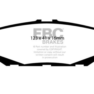 DP848 EBC Ultimax Rear Pads Caliper-NA LEXUS