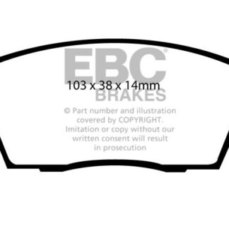 DP840 EBC Ultimax Front Pads Caliper-NA SUBARU COMMERCIAL