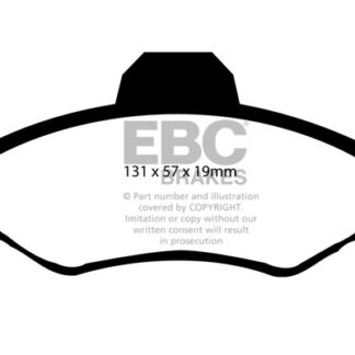 DP837 EBC Ultimax Front Pads Caliper-Bendix FORD