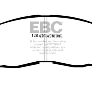DP830 EBC Ultimax Front Pads Caliper-NA CHRYSLER (USA)
