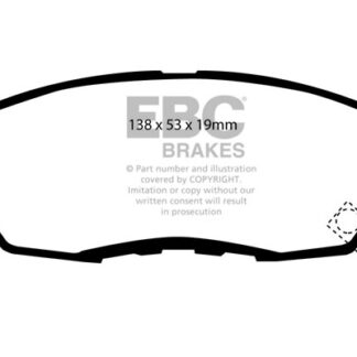 DP812 EBC Ultimax Front Pads Caliper-Akebono HONDA