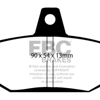 DP793 EBC Ultimax Rear Pads Caliper-Girling/TRW VOLVO