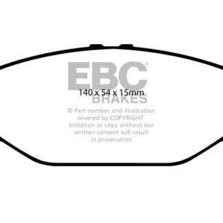 DP787 EBC Ultimax Front Pads Caliper-NA TOYOTA COMMERCIAL