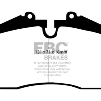 DP767 EBC Ultimax Front Pads Caliper-Brembo PORSCHE
