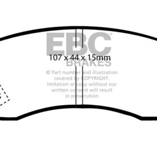 DP762 EBC Ultimax Front Pads Caliper-Akebono SUBARU